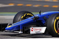 Marcus Ericsson, Sauber C34, una cámara colocada en el auto