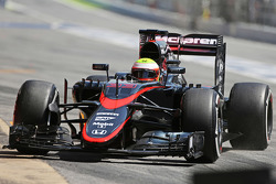 Oliver Turvey, McLaren MP4-30 piloto de teste