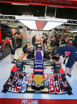 Пьер Гасли, тестовый пилот Scuderia Toro Rosso STR10