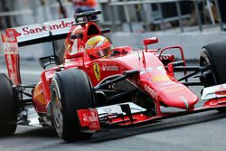 Esteban Gutierrez, Ferrari SF15-T, piloto de pruebas y reserva