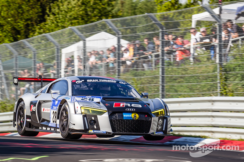 #28 Audi Sport Team WRT Audi R8 LMS: Christopher Mies, Edward Sandström, Nico Müller, Laurens Vantho