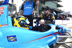 Conor Daly, Schmidt Peterson Motorsports Honda et James Hinchcliffe, Schmidt Peterson Motorsports Honda