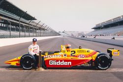 Polesitter Scott Brayton, Team Menard, Lola-Menard