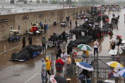 Lluvia en el Indianapolis Motor Speedway