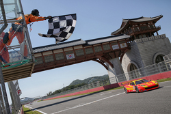 #36 BBT Team Ferrari 458 Italia GT3: Davide Rizzo, Anthony Liu