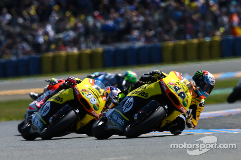 Alex Rins, Paginas Amarillas HP 40 y Luis Salom, Paginas Amarillas HP 40