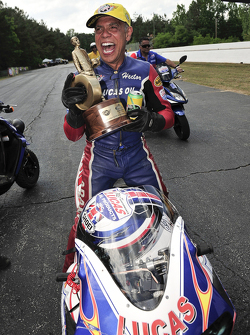 Pro Stock Bike winner Hector Arana Sr.
