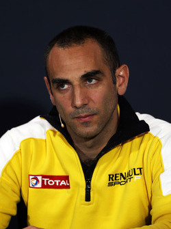 Cyril Abiteboul, Renault Sport F1 Director General en la conferencia de prensa de la FIA