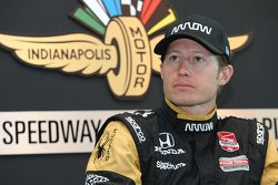 Ryan Briscoe speaks to the media about replacing James Hinchcliffe