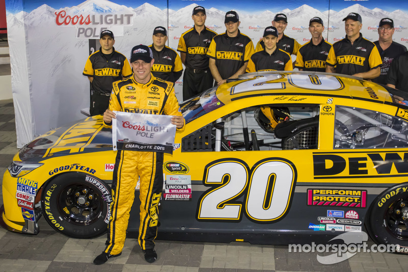 Polesitter Matt Kenseth, Joe Gibbs Racing Toyota