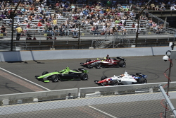 Spencer Pigot, Juncos Racing, Ethan Ringel, Schmidt Peterson Motorsports y Jack Harvey, Schmidt Pete