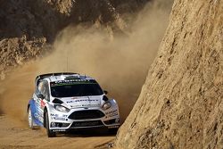 Elfyn Evans and Danielel Barrit, Ford Fiesta WRC M-Sport World Rally Team