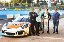 Gui Affonso, Roberto Moreno, Pedro Piquet e Nelson Piquet