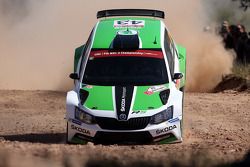 Pontus Tidemand und Emil Axelsson, Skoda Motorsport, Skoda Fabia R5