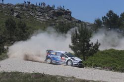Elfyn Evans and Daniel Barrit, M-Sport Ford Fiesta WRC