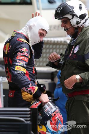 Max Verstappen, Scuderia Toro Rosso accidente conRomain Grosjean, Lotus F1 Team