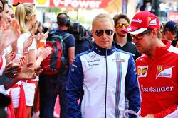 Valtteri Bottas, Williams on the drivers parade