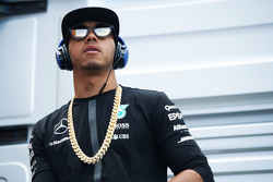 Lewis Hamilton, Mercedes AMG F1 on the drivers parade