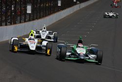 Джозеф Ньюгарден, CFH Racing Chevrolet и Карлос Муньос, Andretti Autosport Honda