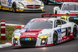 #4 Phoenix Racing Audi R8 LMS: Marc Basseng, Marcel Fässler, Mike Rockenfeller, Frank Stippler