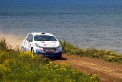 Григорий Бурлуцкий и Иван Ефремов, Peugeot 208 R2