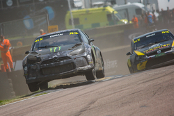 Liam Doran, SDRX Citroën DS3 and Tanner Foust, Marklund Motorsport Volkswagen Polo
