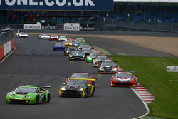 #19 GRT Grasser Racing Team Lamborghini Huracan: Andrew Palmer, Fabio Babini, Jeroen Mul