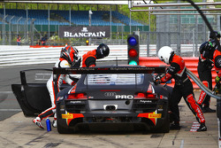 #3 Belgian Audi Sport Team WRT Audi R8 LMS ultra: Stéphane Richelmi, Stéphane Ortelli, Frank Stippler