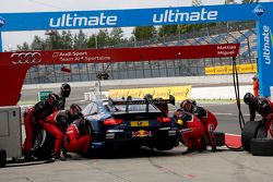 Pitstop, Mattias Ekström, Audi Sport Team Abt Sportsline, Audi A5 DTM