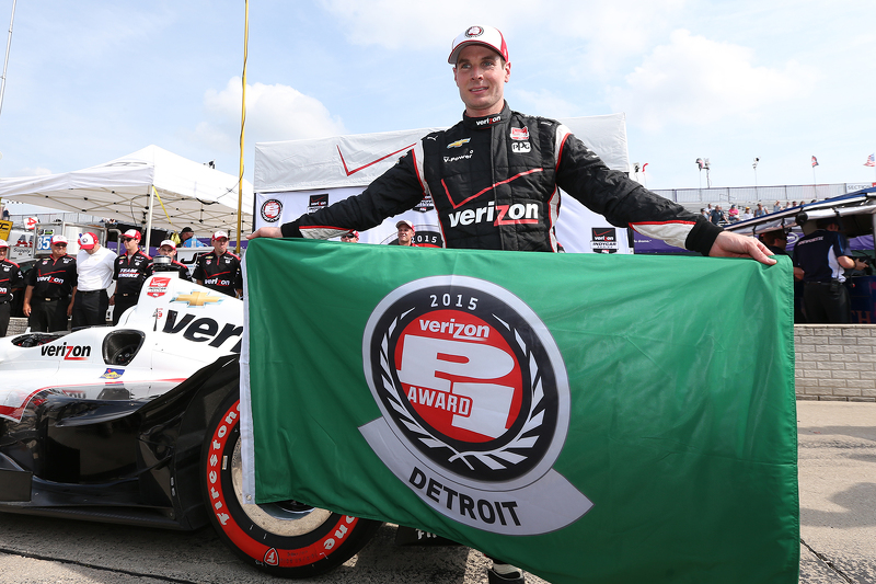 Le poleman Will Power, Team Penske Chevrolet