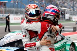 Edoardo Mortara, Audi Sport Team Abt, Audi RS 5 DTM, und Miguel Molina, Audi Sport Team Abt, Audi RS