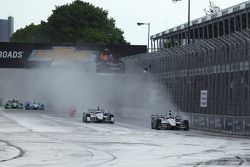 Acción durante la carrera