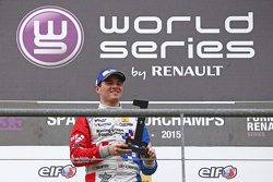 Race winner Oliver Rowland, Fortec Motorsports