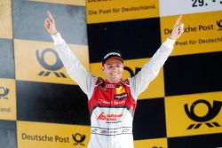 Podium: Winnaar Jamie Green, Audi Sport Team Rosberg Audi RS 5 DTM