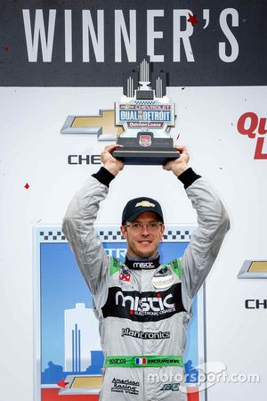 Le vainqueur Sébastien Bourdais, KV Racing Technology