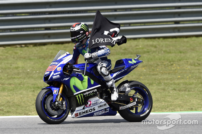 Winner Jorge Lorenzo, Yamaha Factory Racing