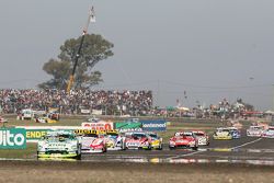 Agustin Canapino, Jet Racing, Chevrolet, und Juan Manuel Silva, Catalan Magni Motorsport, Ford, Maur