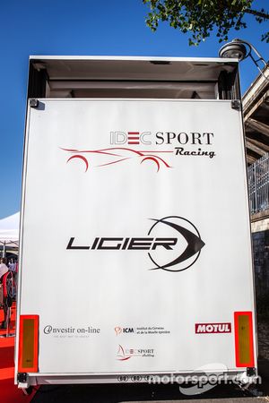 IDEC Sport Racing and Ligier signage and logo