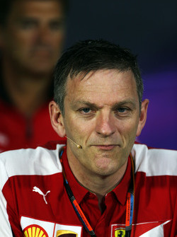 James Allison, Ferrari Chassis Technical Director in the FIA Press Conference