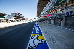 Michelin pitlane advertising