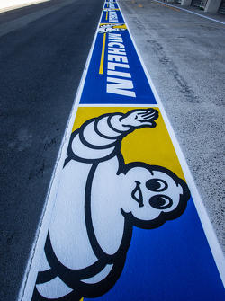Michelin pitlane advertising