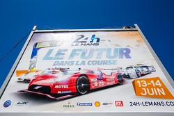 24 Hours of Le Mans billboard advertising