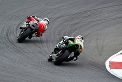 Jules Cluzel, MV Agusta Reparto Corse, devant Kenan Sofuoglu, Kawasaki Puccetti Racing