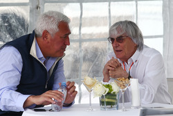 Lawrence Stroll et Bernie Ecclestone