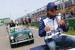 Felipe Massa, Williams on the drivers parade