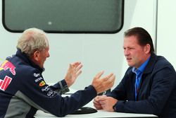 Dr Helmut Marko, Consulente Red Bull Motorsport con Jos Verstappen