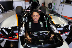 Javier Hernández, Manchester Utd Jugador de fútbol con el Sahara Force India F1 Team
