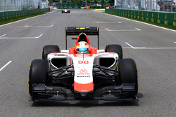 Roberto Merhi, Manor Marussia F1 Team on the grid