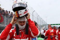 Sebastian Vettel, Ferrari no grid