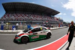 Tiago Monteiro, Honda Civic WTCC, Honda Racing Team JAS